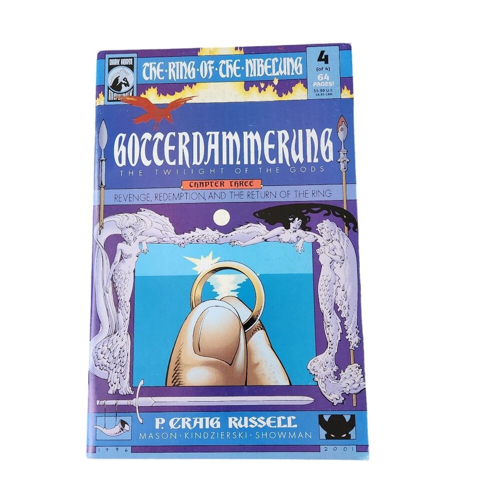 Dark Horse Gotterdammerung #4 2001 Comic Book Collector Bagged Boarded